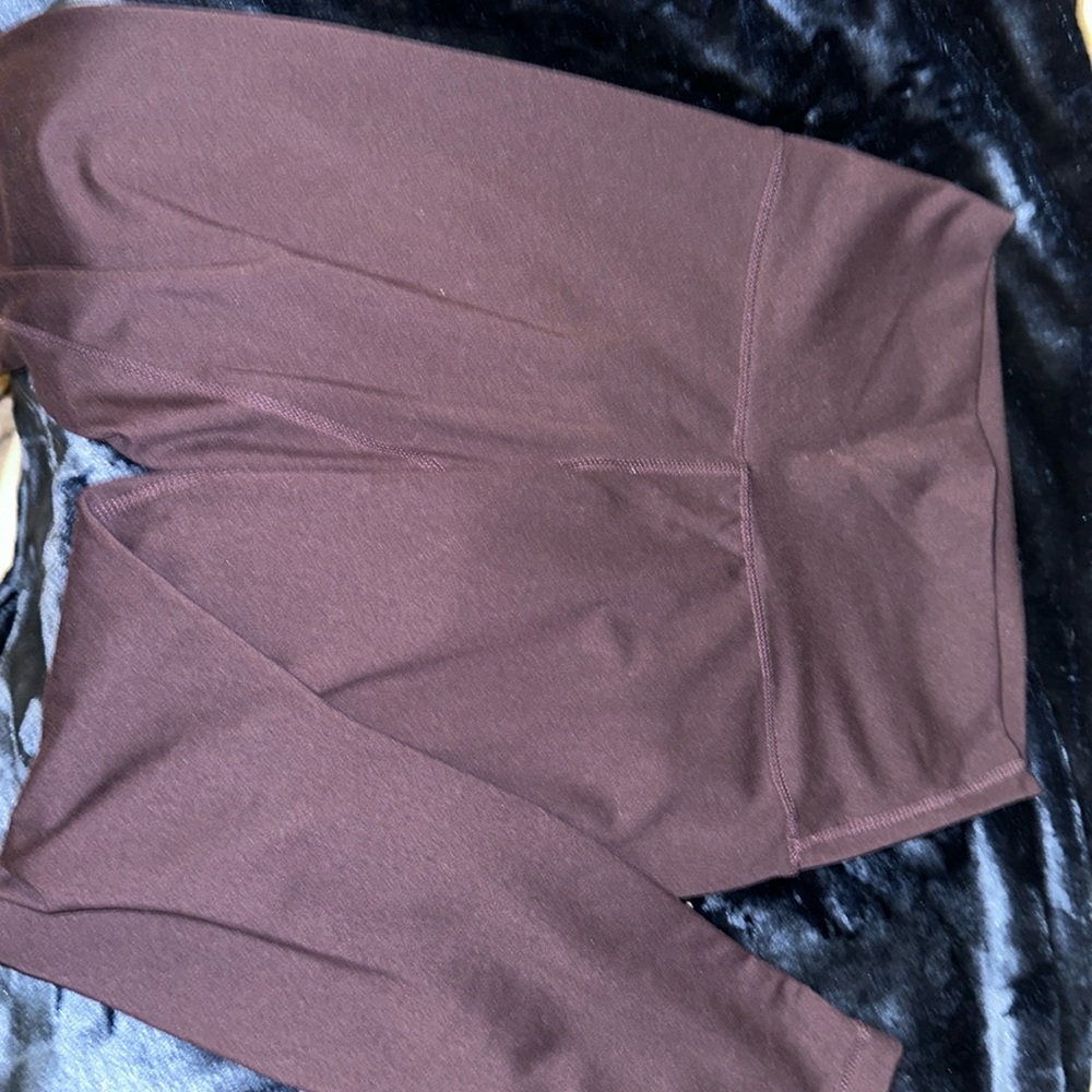 Dark purple leggings